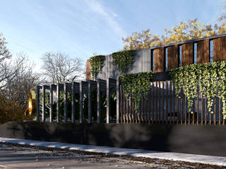 ETERNAL AUTUMN VILLA / Vancouver, Canadá, ADS arquitectos ADS arquitectos Modern houses