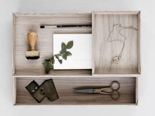 Ordnung schaffen mit Holzaccessoires, HolzDesignPur HolzDesignPur Scandinavian style study/office Wood Wood effect