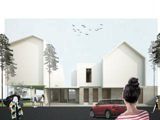 yehos house, midun and partners architect midun and partners architect Tropical style houses