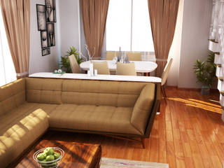 ÖZEL TASARIM YAŞAM ALANI, BOTOSO BOTOSO Modern Living Room Wood Wood effect