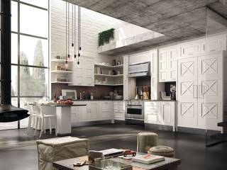Cocinas, Marchi Cucine - Dialma Brown MX Marchi Cucine - Dialma Brown MX Scandinavian style kitchen Solid Wood White