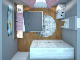 ÖZEL TASARIM , BOTOSO BOTOSO Modern style bedroom Wood Wood effect
