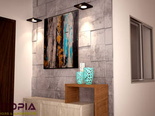 Interior design for MR.Sanjay, Utopia Interiors & Architect Utopia Interiors & Architect Sàn