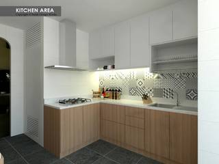 Serangoon Central, Swish Design Works Swish Design Works Built-in kitchens