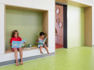 Forschungs- und Lehrkindergarten - Leipzig, baukind Architekten baukind Architekten Commercial spaces