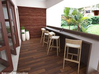 Spanish Village , Swish Design Works Swish Design Works Balcony