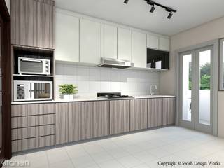 Kallang Trivista, Swish Design Works Swish Design Works Built-in kitchens