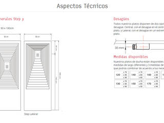 Plato de ducha serie PRINT STEP, Bosnor, S.L. Bosnor, S.L.