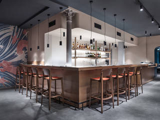 Akeno Restaurant , DITTEL ARCHITEKTEN GMBH DITTEL ARCHITEKTEN GMBH مساحات تجارية