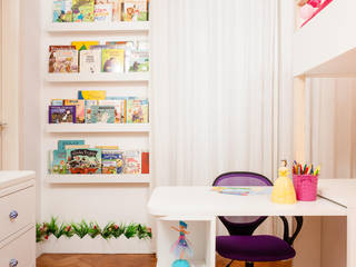 Quartos de menina, Aline Frota Interiores + Retail Design Aline Frota Interiores + Retail Design Girls Bedroom