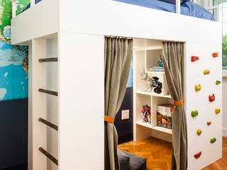Quartos de menino, Aline Frota Interiores + Retail Design Aline Frota Interiores + Retail Design Boys Bedroom