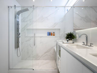 Banheiros, Aline Frota Interiores + Retail Design Aline Frota Interiores + Retail Design Modern bathroom