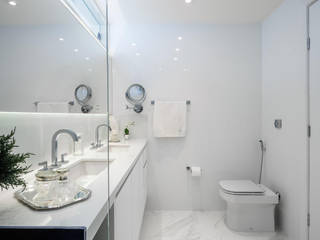 Banheiros, Aline Frota Interiores + Retail Design Aline Frota Interiores + Retail Design Modern bathroom