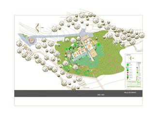 Proyecto Bosque, PaisajesyAmbientes PaisajesyAmbientes Budka ogrodowa Bambus Zielony