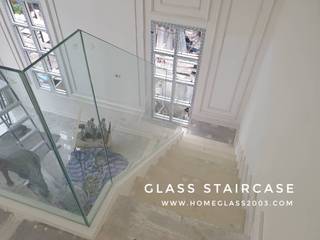 ราวบันได / ราวกันตก กระจกนิรภัย, Home Glass 2003 Home Glass 2003 계단 유리