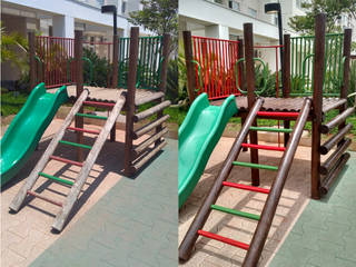 Restauração de playground, Deck Ambiental Deck Ambiental