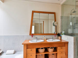 R E L A X - Diseño y construcción de Baños, Corporación Siprisma S.A.C Corporación Siprisma S.A.C Minimalist style bathroom
