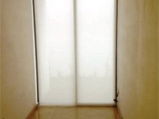 Cortinas, Inova Diseño y Decoracion Inova Diseño y Decoracion Modern corridor, hallway & stairs White