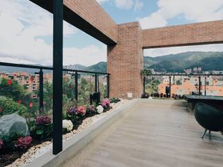 Terraza Virrey, Marga Marga Balcones y terrazas de estilo moderno