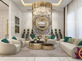 Outstanding Green and Gold Interior Design, Luxury Antonovich Design Luxury Antonovich Design