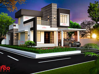 Professional Architect firms in Cochin, Creo Homes Pvt Ltd Creo Homes Pvt Ltd Casas de estilo asiático