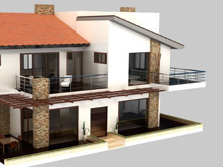 CASAS DE VERANO EN VILLAVICENCIO META, INGENIAR Proyectos y Construcciones INGENIAR Proyectos y Construcciones Landhaus