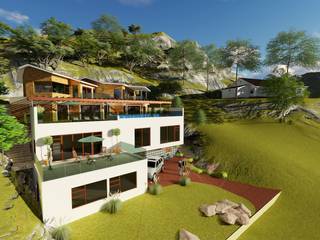 HOUSE MONTGOMERY, NDLOVU DESIGNS NDLOVU DESIGNS Стіни