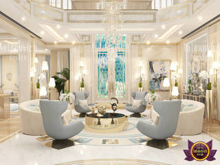 Living Room Interior By Famous Female Designer, Luxury Antonovich Design Luxury Antonovich Design