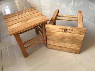 Ahşap Tabure, Gürsoy Kerestecilik Gürsoy Kerestecilik Balcones y terrazas rurales Madera Acabado en madera