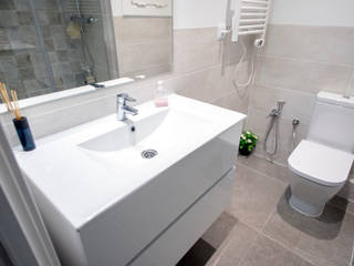 Reforma de cuarto de baño en Castelldefels, Grupo Inventia Grupo Inventia Mediterrane Badezimmer Keramik