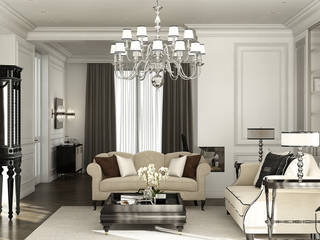 UI026, YOUSUPOVA YOUSUPOVA Classic style living room