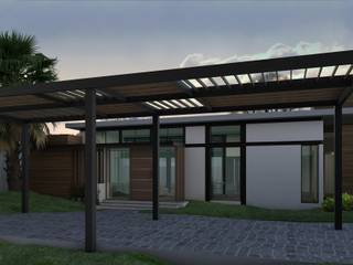 Casa Ceballos-Rodriguez, DYE-ARQUITECTURA DYE-ARQUITECTURA Single family home Concrete