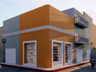 Zapateria, YUMA ARQUITECTOS YUMA ARQUITECTOS منازل