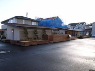 住宅展示場センターハウス, 大野三太建築設計事務所一級建築士事務所 大野三太建築設計事務所一級建築士事務所 Commercial spaces