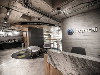 Oficinas Corporativas Proscai, JK Arquitectura JK Arquitectura ห้องทำงาน/อ่านหนังสือ