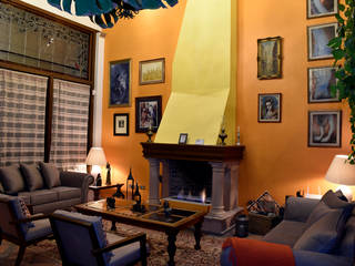Airbnb Casa Ludee, ebanisART Espacio y Concepto ebanisART Espacio y Concepto Colonial style living room