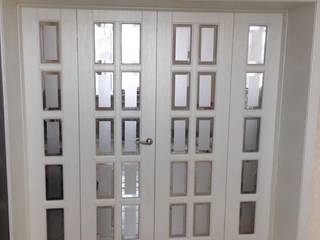 Межкомнатные двери Геона с фрамугой., ГЕОНА. ГЕОНА. Столовая комната в стиле модерн Белый