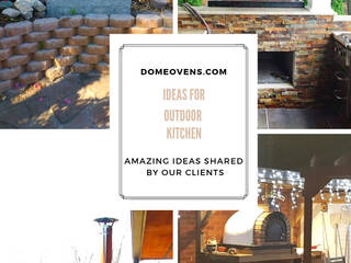 Wood - fired pizza oven , Dome Ovens® Dome Ovens® Cocinas mediterráneas