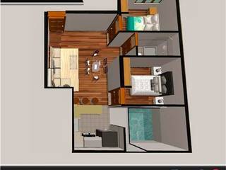 DEPARTAMENTO EN VENTA - NRO 102, Inter Designer Inter Designer Rumah keluarga besar