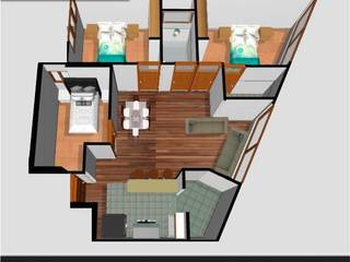 ​DEPARTAMENTO EN VENTA – NRO 201, Inter Designer Inter Designer Rumah keluarga besar