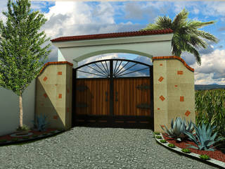 Rancho Puerta Colorada, AR Arquitectura y Diseño AR Arquitectura y Diseño Puertas de madera Madera Acabado en madera