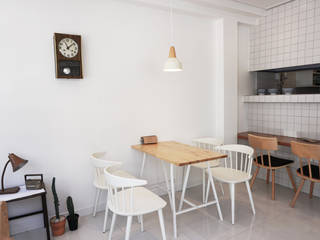 레스토랑 인테리어 RESTAURANT INTERIOR_부산인테리어, 감자디자인 감자디자인 Small kitchens