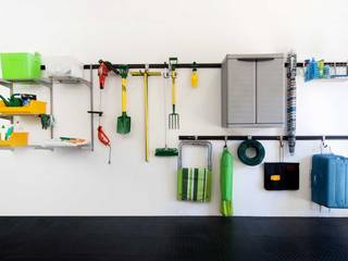 Garage Wall Storage Ideas, MyGarage MyGarage モダンデザインの ガレージ・物置