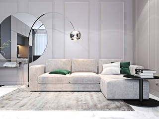 Mieszkanie w kolorze kaszmiru, Ambience. Interior Design Ambience. Interior Design Modern living room