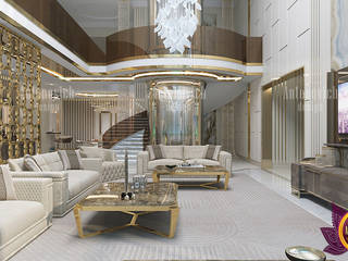 Sophisticated Huge Luxury Lounge Room, Luxury Antonovich Design Luxury Antonovich Design