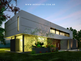 A&R House, BK KREATIVE BUILDINGS BK KREATIVE BUILDINGS Single family home Concrete