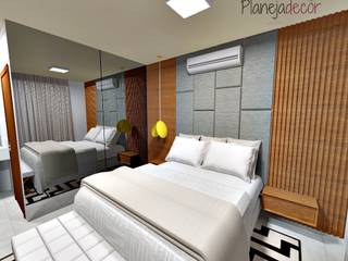 Quarto | Hóspede, Planejadecor Planejadecor Dormitorios de estilo moderno