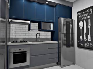 Cozinha | Apartamento, Planejadecor Planejadecor Small kitchens