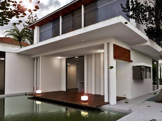 Proyecto Arquitectura, Dah homify Dah homify บ้านเดี่ยว กระเบื้อง