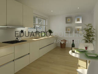 Moradia Unifamiliar de 265 m2, Eduardo Coelho Arquitecto Eduardo Coelho Arquitecto Kitchen units